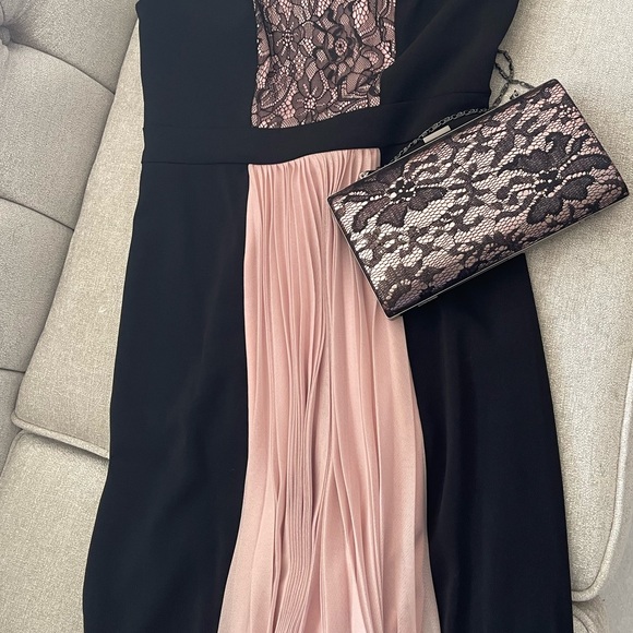 JS Collections Formal Dress - Size 6 + Evening Clutch - Picture 11 of 12